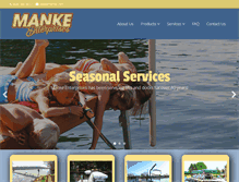Tablet Screenshot of manke.com